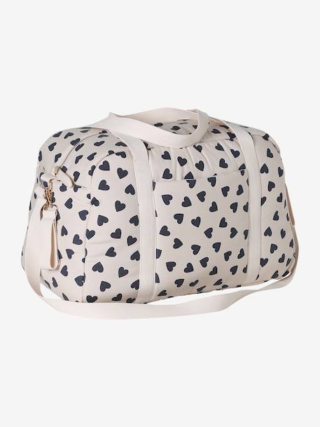 Sac à langer CATALINA 48 h beige imprimé+ficelle 12 - vertbaudet enfant 