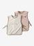 Lot 2 bavoirs tablier bébé ficelle+noisette+sauge 1 - vertbaudet enfant 