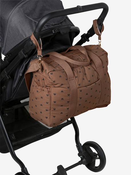 Sac à langer bandoulière 24h noisette 7 - vertbaudet enfant 