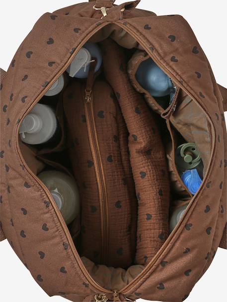 Sac à langer bandoulière 24h noisette 8 - vertbaudet enfant 