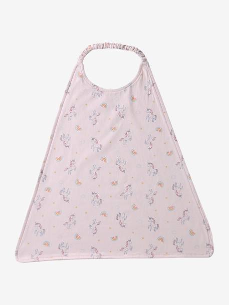 Lot 3 grands bavoirs rose+vert d'eau 3 - vertbaudet enfant 