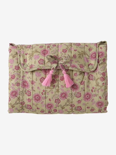 Tapis à langer de voyage Lovely Leo+rose imprimé+Teddy 6 - vertbaudet enfant 