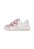 Baskets en cuir et en daim pinn vl. Blanc-rose- 3 - vertbaudet enfant 