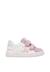 Baskets en cuir et en daim pinn vl. Blanc-rose- 1 - vertbaudet enfant 