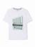 T-shirt  à manches courtes Blanc 1 - vertbaudet enfant 