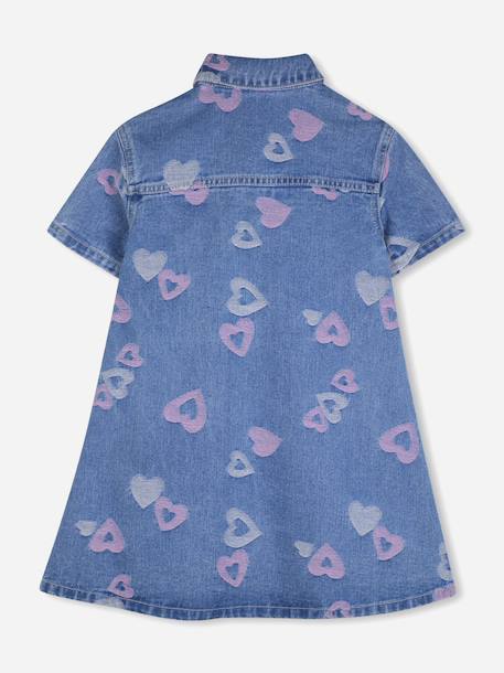 Robe en jean Bleu 2 - vertbaudet enfant 