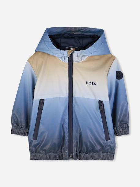 Blouson à capuche Bleu 1 - vertbaudet enfant 