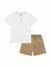 Ensemble 2 pièces Infrared+Marron / blanc 5 - vertbaudet enfant 