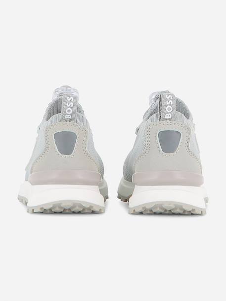 Baskets garçon a lacets Gris 5 - vertbaudet enfant 