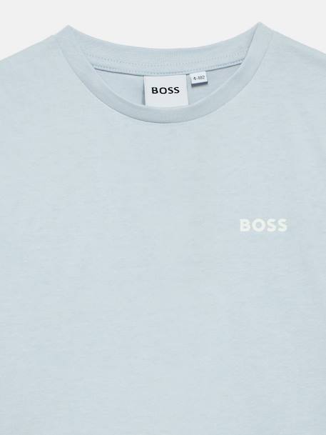 T-shirt  pack x2 Blanc/ciel 4 - vertbaudet enfant 