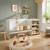 Lit bébé combiné évolutif en bois - first Blanc+Blanc/marron 4 - vertbaudet enfant 
