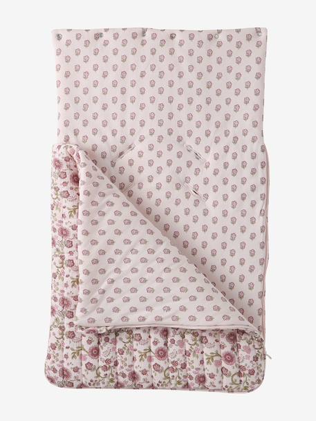 Nid d'ange enveloppant en coton Bord de mer+Cherry+Dans les bois+imprimé grenier+Mon coeur+Nuages+rose imprimé 44 - vertbaudet enfant 