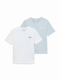Garçon-T-shirt, polo, sous-pull-T-shirt-T-shirt  pack x2