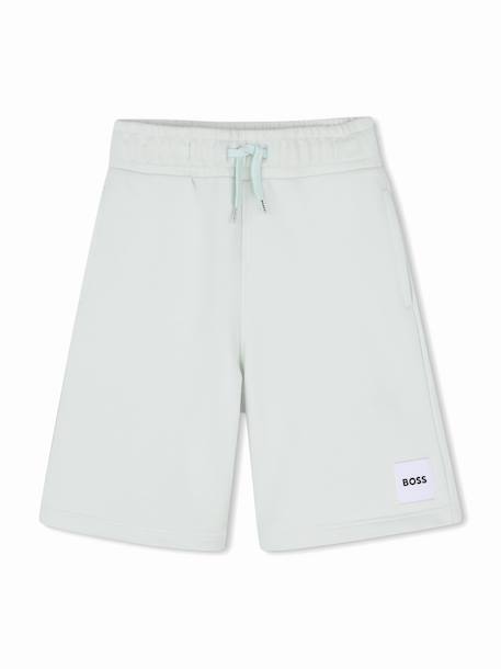 Bermuda taille élastique Vert pastel 1 - vertbaudet enfant 