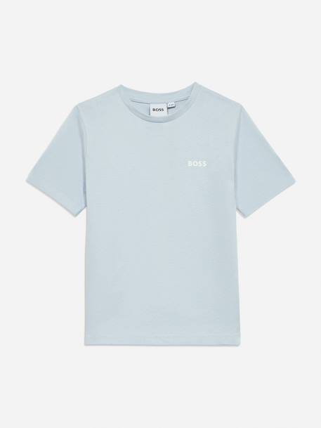 T-shirt  pack x2 Blanc/ciel 3 - vertbaudet enfant 
