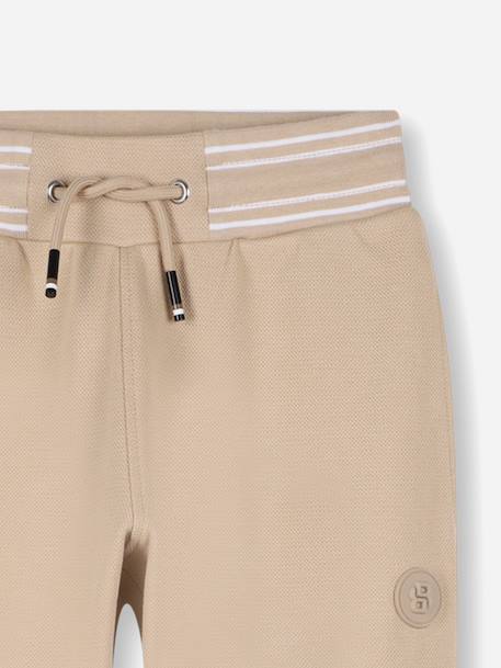 Jogging taille élastique Beige 3 - vertbaudet enfant 