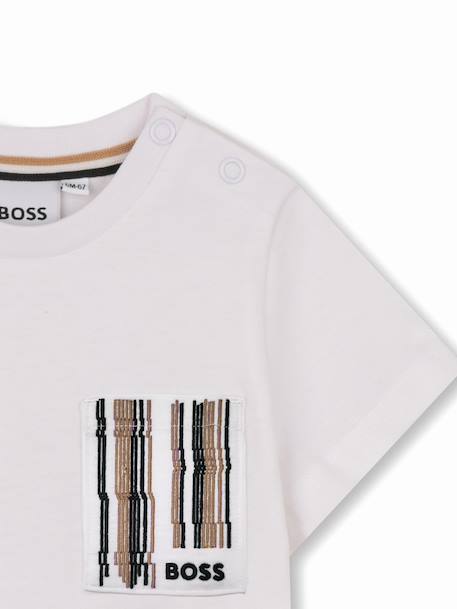 T-shirt à manches courtes Blanc 3 - vertbaudet enfant 