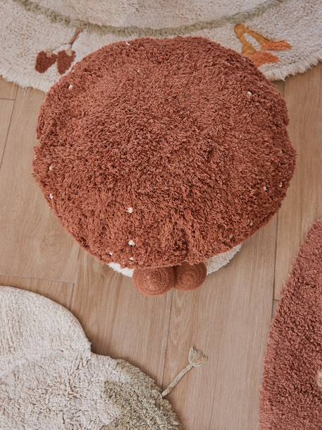 Pouf enfant en coton boletus Toffee, naturel 5 - vertbaudet enfant 