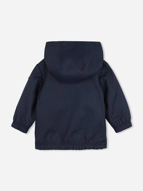 Blouson à capuche Bleu foncé 2 - vertbaudet enfant 