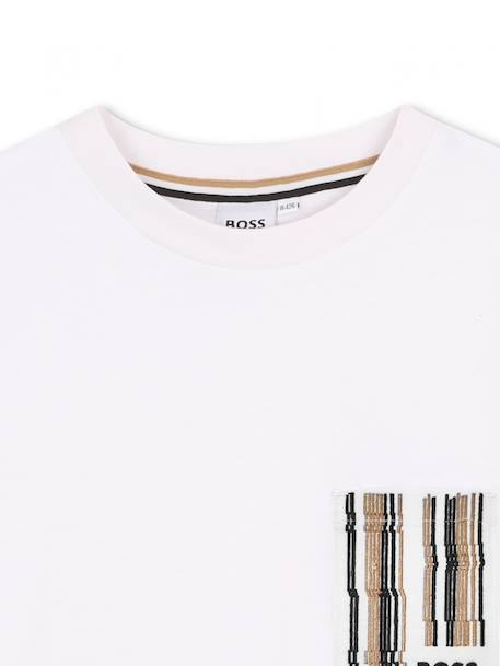 T-shirt  à manches courtes Blanc 3 - vertbaudet enfant 