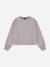 Sweat col rond Violet 1 - vertbaudet enfant 