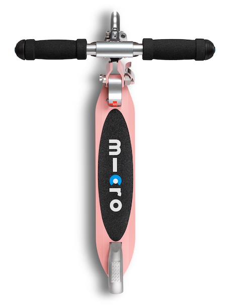 Trottinette enfant micro sprite pearl  led Bleu clair océan+Bleu et rose+Bleu pétrole+Bleu saphir+Rose+Vert eco+Violet 24 - vertbaudet enfant 