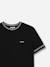 T-shirt  à manches courtes Blanc+Noir 6 - vertbaudet enfant 