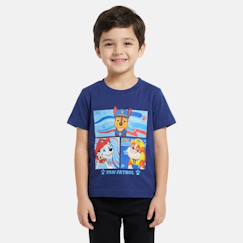 Garçon-T-shirt, polo, sous-pull-T-shirt-T-shirt manches courtes enfant imprimé pat patrouille