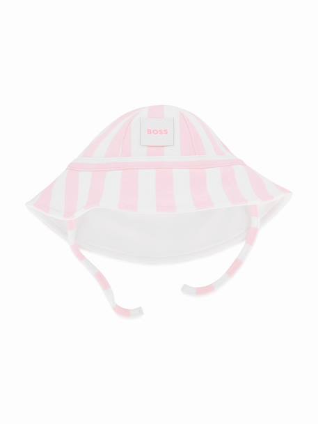 Bob avec attaches Blanc / rose 3 - vertbaudet enfant 