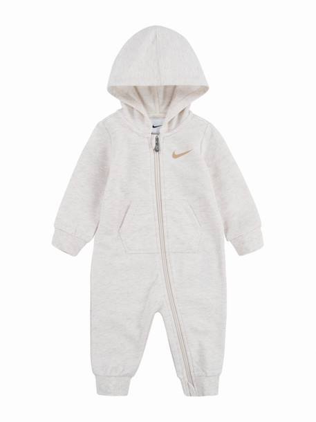 Combinaison zippée Pale ivory heather+Pink foam 1 - vertbaudet enfant 