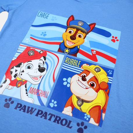 T-shirt manches courtes enfant imprimé pat patrouille Bleu+Marine 5 - vertbaudet enfant 