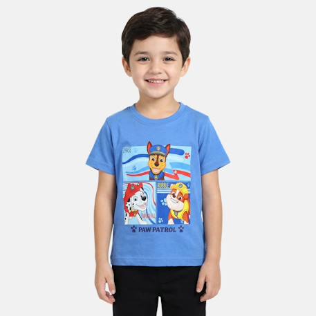 Garçon-T-shirt manches courtes enfant imprimé pat patrouille