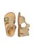 Sandales en suède quarzo Beige-+Vert- 4 - vertbaudet enfant 