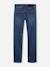 Jean coupe slim Bleu foncé 2 - vertbaudet enfant 