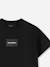 T-shirt  à manches courtes Bleu country air+Noir 6 - vertbaudet enfant 