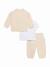Ensemble 3 pièces Beige / blanc 3 - vertbaudet enfant 