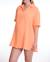 Chemise de nuit de maternité ice cream Abricot+Lila+Vanille 4 - vertbaudet enfant 