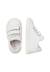 Baskets en cuir pinn vl. Blanc-+Blanc-bleu clair-rouge 4 - vertbaudet enfant 