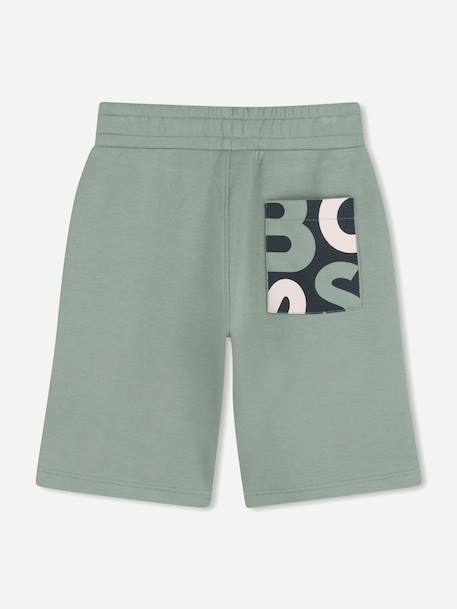 Bermuda taille élastique Vert clair 2 - vertbaudet enfant 