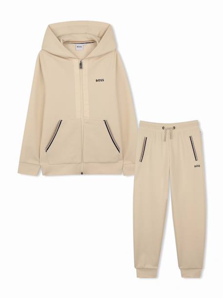 Ensemble 2 pièces Beige+Noir 1 - vertbaudet enfant 