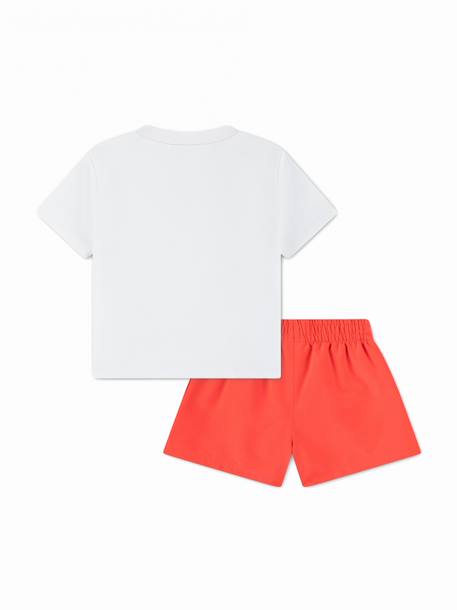 Ensemble 2 pièces Infrared+Marron / blanc 3 - vertbaudet enfant 