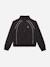 Veste zippé col montant Off noir 1 - vertbaudet enfant 