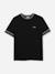 T-shirt  à manches courtes Blanc+Noir 4 - vertbaudet enfant 