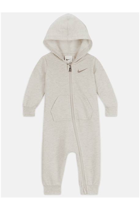Combinaison zippé à capuche Beige+Bleu+Blue+Noir 1 - vertbaudet enfant 