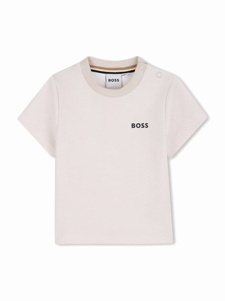 T-shirt à manches courtes Blanc cassé 1 - vertbaudet enfant 