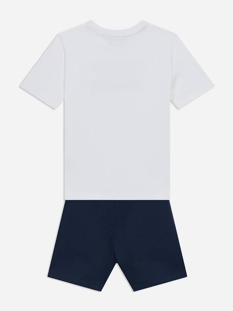 Ensemble 2 pièces Bleu foncé / blanc 2 - vertbaudet enfant 