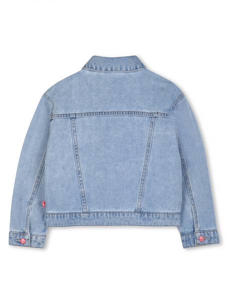 Veste en jean Bleu 2 - vertbaudet enfant 