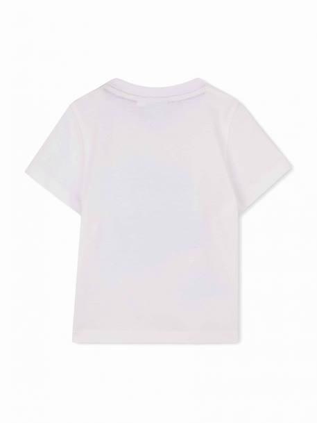 T-shirt à manches courtes Blanc 2 - vertbaudet enfant 