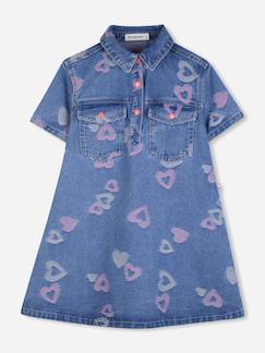 Robe en jean  - vertbaudet enfant