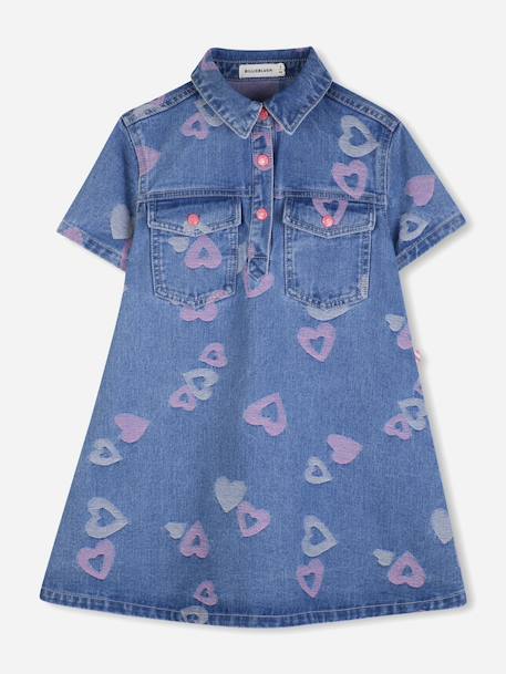 Fille-Robe en jean